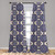 Ambesonne Mandala Curtains, Ornamental Flower Pattern Shadow Effect Royal Retro Revival Medieval Exotic, Window Treatments 2 Panel Set for Living Room Bedroom Decor, 56" x 95", Navy Blue