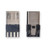 Micro USB Male Port Connector, Conwork 10-Pack Straight Jack Solder Micro-USB Repair Replacement Adapter
