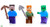 LEGO Minecraft Combo Pack - Steve, Alex, and Zombie Minifigures
