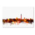 Washington DC Skyline IV by Michael Tompsett, 12x19-Inch Canvas Wall Art