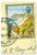 Pacifica Island Art 8in x 12in Vintage Tin Sign - Swamis Beach - Encinitas, California - Postage Stamp by Wade Koniakowsky
