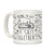 LookHUMAN Trying To Get My Shit Together White 11 Ounce Ceramic Coffee Mug