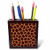 3dRose ph_128485_1 Giraffe Animal Print Tile Pen Holder, 5-Inch