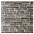 POPPAP 3D Visual Effects Wall Panels Wallpaper 3D Foam Brick Wall Panels Faux Brick Peel and Stick Wall Panels Foam Dark Grey White Painted Wall Panels 5 Tiles