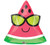 Burton & Burton Pkg Fun in the Sun Watermelon Foil Balloon, 18"