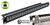 24-Port CAT6A Unshielded 1U Patch Panel 19-Inch Loaded w/Tool-less Keystone Jacks Rackmount or Wallmount