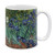 MUGBREW Classic Art Irises Vincent Van Gogh Ceramic Coffee Mug Tea Cup, 11 OZ