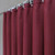 Ufaitheart 72 x 78 Inch Long Shower Curtain Extra Long Fabric Shower Curtain Fashion Bathroom Curtain for Hotel, Burgundy