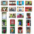 DOORS & WINDOWS postcard set of 20. Post card variety pack with door and window theme postcards. Made in USA.