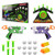 MOMSIV Floating Target Game, Funny Hover Shooting Floating Target Set Electric Toy for Boys and Girls Foam Dart Blaster Shooting Game Board with 2 Blaster Guns, 10 Shooting Darts & 10 Floating Balls