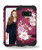 Hocase Galaxy S10e SM-G970 Case, Heavy Duty Shockproof Protection Hard Plastic+Soft Silicone Rubber Bumper Protective Case for Samsung Galaxy S10e (2019) with 5.8-inch Display - Burgundy Flowers