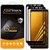 (2 Pack) Supershieldz for Samsung Galaxy A8 (2018) Tempered Glass Screen Protector, (Full Screen Coverage) Anti Scratch, Bubble Free (Black)