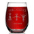 Shop4Ever Wine Aerobics Corkscrew Laser Engraved Stemless Wine Glass