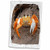3D Rose Fiddler Crab On Beach Colorized Orange Towel, 15" x 22", Multicolor