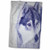 3D Rose Siberian Husky Hand Towel, 15" x 22", Multicolor