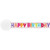 Amscan 183849 Happy Birthday Girl Pastel Party Streamer Decoration 1 piece Multi Color