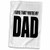 3D Rose I Love That You're My Dad Hand Towel, 15" x 22"