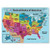 United States Map for kids (18x24 Laminated US Map) Ideal Wall Map of USA for Classroom Posters or Home