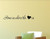 Vinyl Quote Me Home is Where The Heart is Vinyl Wall Saying Quote Words Decal