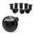 Engraving R6 Logo Black Windscreen Bolts Kit For YZF R6 06-17 18 600 2011 07 08 09 10 11 12 13 14 15 16 17 18 19