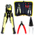 KOTTO Wire Stripper Crimping Tool Kit, 8 Inch Self-Adjusting Wire Stripper, Automatic Wire Stripping Tool with Multi-Tool Wire Cutter and Wire Cutter, Cutting Pliers Tool with Storage Bag
