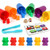 BeebeeRun Counting Bears for Toddlers with Matching Sorting Cups,Rainbow Bear Counters with Activity Cards and Storage Box,Montessori Educational Counting and Sorting Toys,Fun Math Manipulative Games