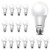 A19 LED Light Bulb,40 Watt Equivalent,3000K Warm White, E26 Medium Base, Non-Dimmable LED Light Bulb,UL Listed,16-Pack