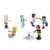 Melissa & Doug Wooden Flexible Figures - Career Dolls