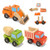 Melissa & Doug Stacking Construction Vehicles,Multi-colored