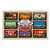 Melissa & Doug Wooden Train Cars (8-Piece Train Set),Multicolor