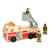Melissa & Doug Wooden Fire Truck With 3 Firefighter Play Figures