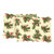 C&F Home, Holly Cream Quilted, Scalloped Holiday Large Table Runner 14x70