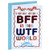 Hallmark Shoebox Funny Birthday Card Thank You Card Friendship Card WTF World