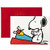 Hallmark Peanuts Blank Cards, Snoopy Typing (10 Cards with Envelopes)