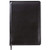 C.R. Gibson Large Black Leather Journal Notebook, 6.5'' x 9'', 192 Pages