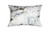 Edie At Home Precious Metallic Marble Printed Decorative Pillow, 14x20