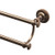 Gatco 4034 Tavern 24" Double Towel Bar, Bronze