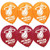 "Miami Heat NBA Collection" Printed Latex Balloons, Party Decoration