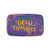 Amscan Mardi Gras Rectangular Coupe Platter, 11" x 18", Multicolor