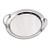 Elegance Stainless Steel Round Serving Tray, 14 inch, Silver
