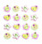Jolee's Boutique Repeats Dimensional Stickers, Buttons