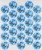 "It's a Boy" Blue Sticker Seals