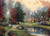 Ceaco Thomas Kinkade - Lakeside Manor Jigsaw Puzzle, 1000 Pieces