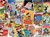 Ceaco Disney Mickey Mouse Vintage Collage Jigsaw Puzzle, 1500 Pieces