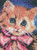 Caron WonderArt 15x20 Latch Hook Kit: Prize Kitty