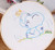 Cross Stitch Stamped Embroidery Kit - Eafior DIY Beginner Counted Starter Cross Stitch Kit for Art Craft Handy Sewing Including Color Pattern Embroidery Cloth,Embroidery Hoop,Color Threads,Tools Kit
