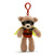 Gund DC Comics Fuzzy Robin Plush Backpack Clip, 6.5 , Tan