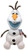 Jay Franco Disney Frozen 2 Olaf Plush Stuffed Pillow Buddy - Super Soft Polyester Microfiber, 17 inch (Official Disney Product)