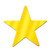 Beistle 55839-GD 24-Piece Foil Star Cutouts, 12-Inch