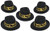 Beistle 88596B 25-Piece KGD25 Gold Swing Fedora